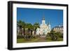 USA, Louisiana, New Orleans, French Quarter, Jackson Square, Saint Louis Cathedral-Bernard Friel-Framed Photographic Print