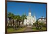 USA, Louisiana, New Orleans, French Quarter, Jackson Square, Saint Louis Cathedral-Bernard Friel-Framed Photographic Print