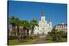 USA, Louisiana, New Orleans, French Quarter, Jackson Square, Saint Louis Cathedral-Bernard Friel-Stretched Canvas