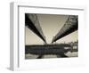 USA, Louisiana, New Orleans, Greater New Orleans Bridge and Mississippi River-Walter Bibikow-Framed Photographic Print