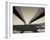 USA, Louisiana, New Orleans, Greater New Orleans Bridge and Mississippi River-Walter Bibikow-Framed Photographic Print