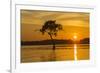 USA, Louisiana. Sunrise on Miller's Lake.-Jaynes Gallery-Framed Photographic Print