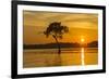 USA, Louisiana. Sunrise on Miller's Lake.-Jaynes Gallery-Framed Photographic Print