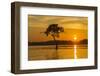 USA, Louisiana. Sunrise on Miller's Lake.-Jaynes Gallery-Framed Photographic Print