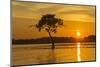 USA, Louisiana. Sunrise on Miller's Lake.-Jaynes Gallery-Mounted Photographic Print