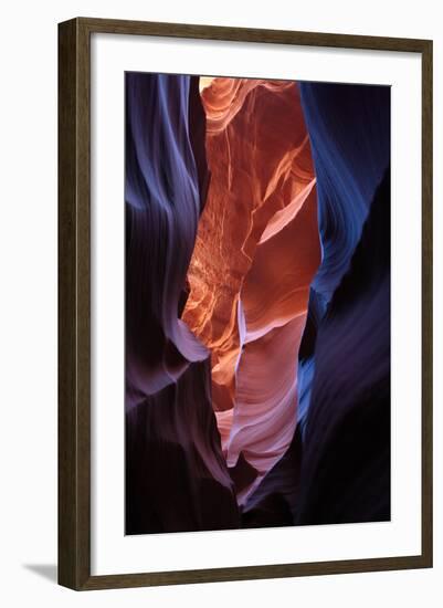 Usa- Lower Antelppe Canyon Hole and Stick-m.scott-Framed Photographic Print