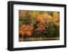 USA, Maine, Acadia National Park. Forest reflections in lake.-Jaynes Gallery-Framed Photographic Print