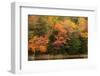 USA, Maine, Acadia National Park. Forest reflections in lake.-Jaynes Gallery-Framed Photographic Print