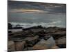 USA, Maine, Acadia National Park. Moody sunset on ocean coastline.-Jaynes Gallery-Mounted Photographic Print