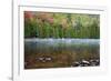 USA, Maine. Acadia National Park, morning fog at Bubble Pond.-Joanne Wells-Framed Photographic Print