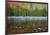 USA, Maine. Acadia National Park, morning fog at Bubble Pond.-Joanne Wells-Framed Photographic Print