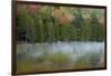 USA, Maine. Acadia National Park, morning fog at Bubble Pond.-Joanne Wells-Framed Photographic Print