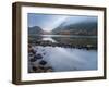 USA, Maine, Acadia National Park. Mountain and forest reflections in lake.-Jaynes Gallery-Framed Photographic Print