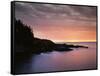 USA, Maine, Acadia National Park, Sunrise over the Atlantic Ocean-Christopher Talbot Frank-Framed Stretched Canvas