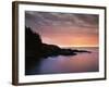 USA, Maine, Acadia National Park, Sunrise over the Atlantic Ocean-Christopher Talbot Frank-Framed Photographic Print