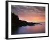 USA, Maine, Acadia National Park, Sunrise over the Atlantic Ocean-Christopher Talbot Frank-Framed Photographic Print