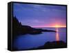 USA, Maine. Acadia National Park. Sunrise over the Atlantic-Jaynes Gallery-Framed Stretched Canvas