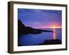 USA, Maine. Acadia National Park. Sunrise over the Atlantic-Jaynes Gallery-Framed Premium Photographic Print