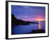 USA, Maine. Acadia National Park. Sunrise over the Atlantic-Jaynes Gallery-Framed Photographic Print