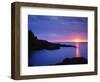 USA, Maine. Acadia National Park. Sunrise over the Atlantic-Jaynes Gallery-Framed Photographic Print