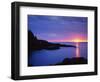 USA, Maine. Acadia National Park. Sunrise over the Atlantic-Jaynes Gallery-Framed Photographic Print