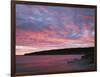 USA, Maine, Acadia National Park, Sunset over the Atlantic Ocean-Christopher Talbot Frank-Framed Photographic Print