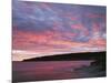 USA, Maine, Acadia National Park, Sunset over the Atlantic Ocean-Christopher Talbot Frank-Mounted Photographic Print