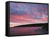 USA, Maine, Acadia National Park, Sunset over the Atlantic Ocean-Christopher Talbot Frank-Framed Stretched Canvas