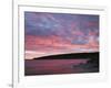 USA, Maine, Acadia National Park, Sunset over the Atlantic Ocean-Christopher Talbot Frank-Framed Photographic Print