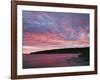 USA, Maine, Acadia National Park, Sunset over the Atlantic Ocean-Christopher Talbot Frank-Framed Photographic Print