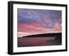 USA, Maine, Acadia National Park, Sunset over the Atlantic Ocean-Christopher Talbot Frank-Framed Photographic Print