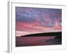 USA, Maine, Acadia National Park, Sunset over the Atlantic Ocean-Christopher Talbot Frank-Framed Photographic Print