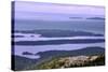 Usa, Maine, Acadia National Park, View from Mount Cadillac-null-Stretched Canvas