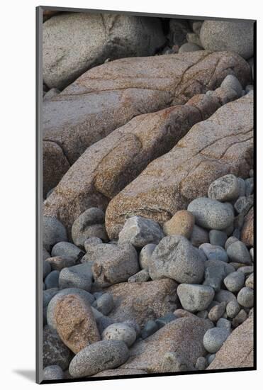 USA, Maine. Boulder Beach, Acadia National Park.-Judith Zimmerman-Mounted Photographic Print