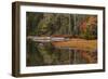 USA, Maine, Fall Reflections at Eagle Lake in Acadia National Park-Joanne Wells-Framed Photographic Print