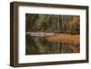 USA, Maine, Fall Reflections at Eagle Lake in Acadia National Park-Joanne Wells-Framed Photographic Print