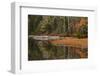 USA, Maine, Fall Reflections at Eagle Lake in Acadia National Park-Joanne Wells-Framed Photographic Print