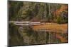 USA, Maine, Fall Reflections at Eagle Lake in Acadia National Park-Joanne Wells-Mounted Photographic Print