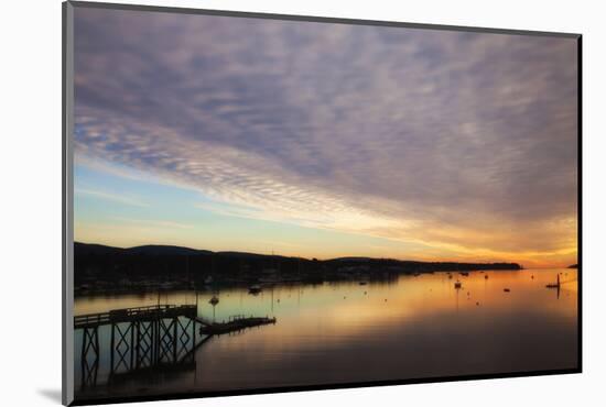 USA, Maine, Morning Clouds at Southeast Harbor-Joanne Wells-Mounted Photographic Print