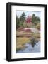 USA, Maine. New Mills Meadow Pond, Acadia National Park.-Judith Zimmerman-Framed Photographic Print