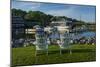 USA, Maine, Ogunquit, Perkins Cove, Boat Harbor-Walter Bibikow-Mounted Photographic Print