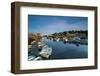 USA, Maine, Ogunquit, Perkins Cove, Boat Harbor-Walter Bibikow-Framed Photographic Print