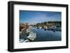 USA, Maine, Ogunquit, Perkins Cove, Boat Harbor-Walter Bibikow-Framed Photographic Print