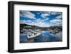 USA, Maine, Ogunquit, Perkins Cove, harbor-Walter Bibikow-Framed Photographic Print