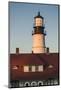 USA, Maine, Portland, Cape Elizabeth, Portland Head Light, lighthouse at dusk-Walter Bibikow-Mounted Photographic Print