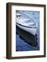 USA, Maine, Rockport, Dinghy Moored at Dock-Ann Collins-Framed Photographic Print