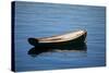USA, Maine, Small Row Boat at Bass Harbor-Joanne Wells-Stretched Canvas