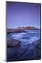 USA, Maine, York, Nubble Light Lighthouse, dusk-Walter Bibikw-Mounted Photographic Print