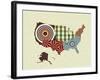 USA Map-Lanre Adefioye-Framed Giclee Print