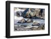 Usa, Maryland. Great Falls Overlook, Potomac River, Long Exposure of the Water of the Potomac-Hollice Looney-Framed Photographic Print